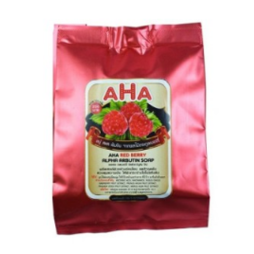 AHA RED BERRY ALPHA ARBUTIN SOAP...