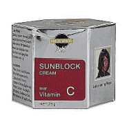 Amos White Sunblock Cream With...