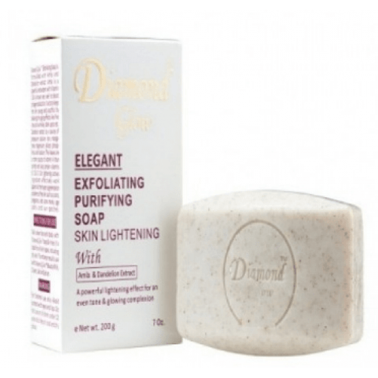 DIAMOND GLOW ELEGANT EXFOLIATING PURIFYING SOAP