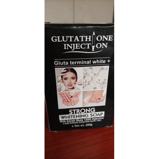 Glutathione Injection soap (black)